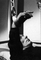 Shackled and chained--but not for long.