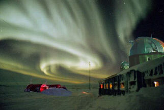 Research station at the top of the world.