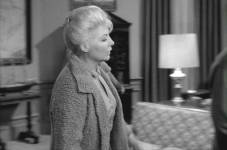 Sheila Mathews, a competent actress, later to be Mrs. Irwin Allen.
