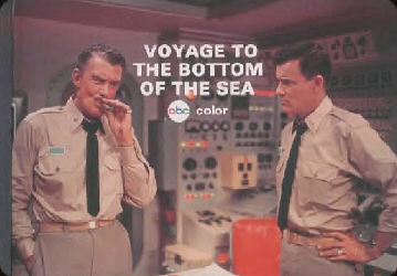 Walter Pidgeon and Robert Sterling--the Voyage feature.