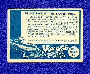 Voyage collector card.