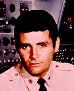 Capt. Lee Crane with really dark hair.