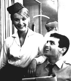 David Hedison, having just explained to Barbara Bouchet some scenes he'd like to see added to the script, illicits a NOW DAVID!