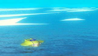 Luis Ramos Janiero creates Arcitic-skimming Flying Sub.