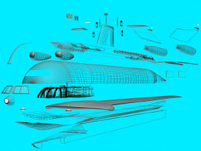 SSRN Seaview wire model exploded.