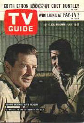 TV Guide, June 1965 featuring interview with Richard Basehart.