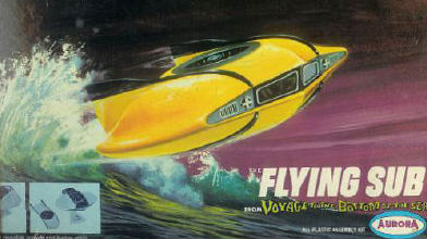 Aurora Flying Sub original release, 1965.