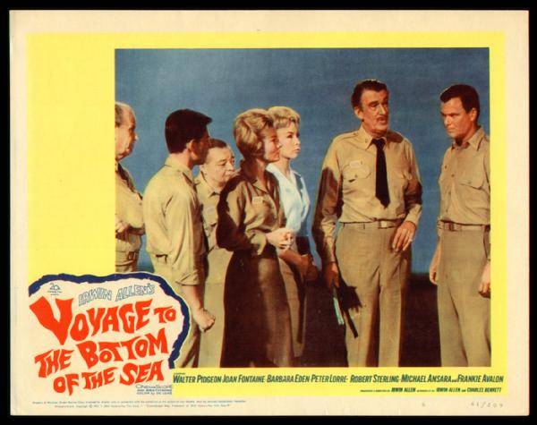 Voyage to the Bottom of the Sea lobby card.