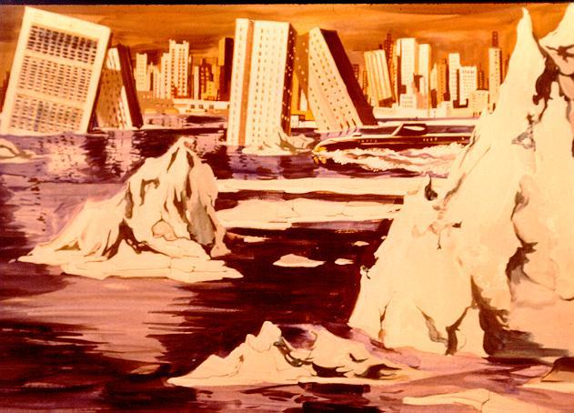 Voyage to the Bottom of the Sea production art