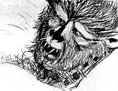 Man Beast Production Art.