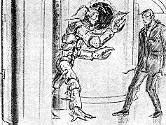 The Lobster Man Production Art